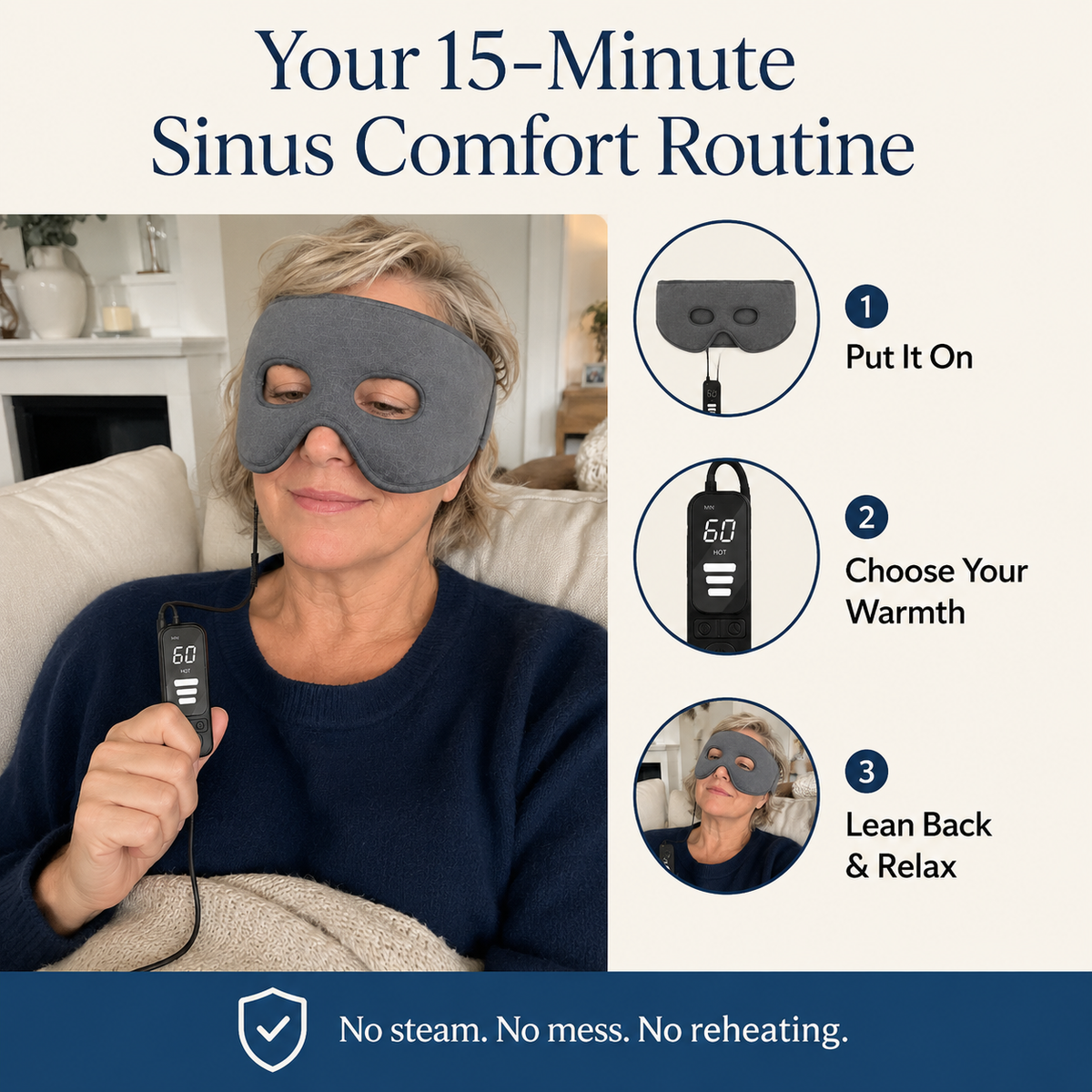 Nurelune™ Heated Sinus Mask
